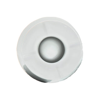 2/12x Sturmaschenbecher Ø10,0cm Keramik weiß schwarz Aschenbecher Windaschenbecher