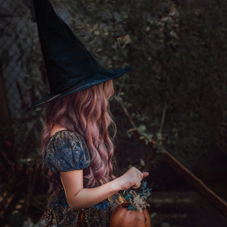 Hexenhut schwarz onesize Polyester Zauberhut Halloween-Party Kostümzubehör Dekohut Hut spitz