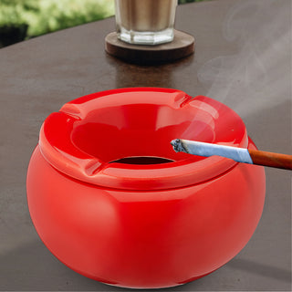 4er Set Sturmaschenbecher Uni Ø11 / Ø13cm Wind Aschenbecher