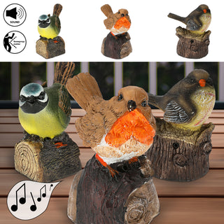 3er Set Bewegungsmelder "Vogel" 3fach sortiert Garten Bewegungssensor