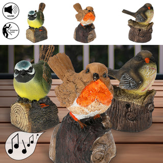 3er Set Bewegungsmelder "Vogel" 3fach sortiert Garten Bewegungssensor