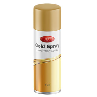 1/6x Dekospray silber/gold 111ml Bastelspray Spraydose Weihnachten Glitzerspray Glanzspray