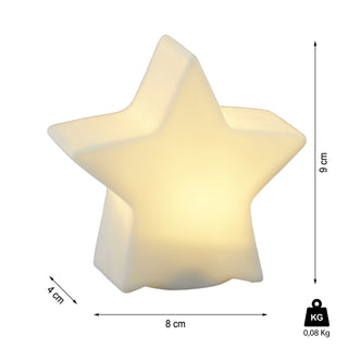 LED Weihnachtsbeleuchtung im 3er Set in 3 Varianten inkl. 3x Knopfzellen Weihnachtsdeko