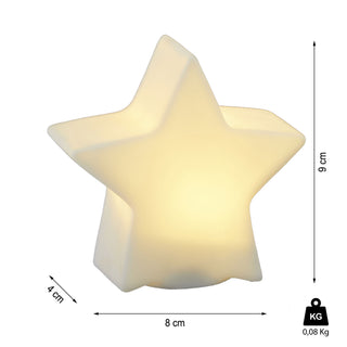 LED Weihnachtsbeleuchtung im 3er Set in 3 Varianten inkl. 3x Knopfzellen Weihnachtsdeko