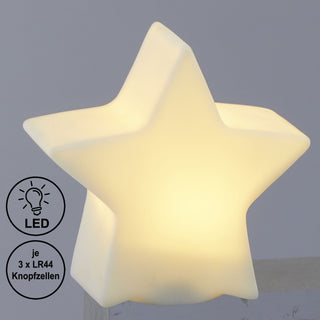 LED Weihnachtsbeleuchtung im 3er Set in 3 Varianten inkl. 3x Knopfzellen Weihnachtsdeko