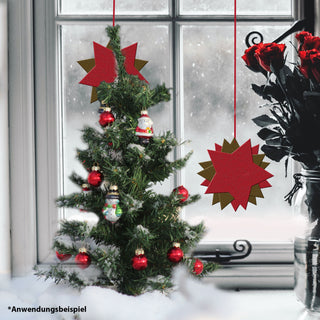 Schneematte "Snow" Polyester schwer entflammbar 125x125 cm Vliesmatte Schnee Dekoschnee Kunstschnee