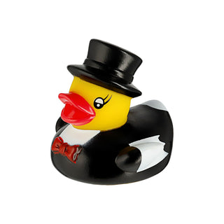 Badeente Hochzeitspaar H5cm Enten Badespielzeug Hochzeit Brautpaar Braut Bräutigam Geschenk