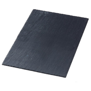 1/2/6x Schieferplatte 45x30cm Tischuntersetzer Steinplatte Servierplatte Untersetzer Naturstein