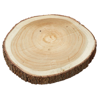 Baumscheibe 29x29x3cm Paulownia Holzscheibe Naturprodukt Scheibe Holz Holzplatte Dekoelement