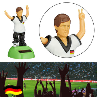 Solar Wackel Fußballfan Wackelfigur im Deutschlandtrickot H10cm Fanartikel Fussball