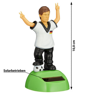 Solar Wackel Fußballfan Wackelfigur im Deutschlandtrickot H10cm Fanartikel Fussball