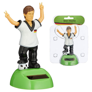 Solar Wackel Fußballfan Wackelfigur im Deutschlandtrickot H10cm Fanartikel Fussball