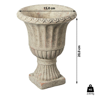Nostalgie Amphore 20 cm Garten Outdoor Antik