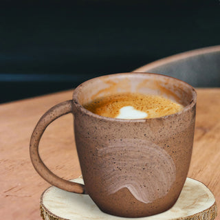 4x Glasuntersetzer Baumscheibe Holzscheibe Ø12cm Untersetzer Bierdeckel Tisch