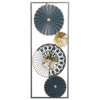 Wanddeko rund mehrfarbig H60cm - Wohnen