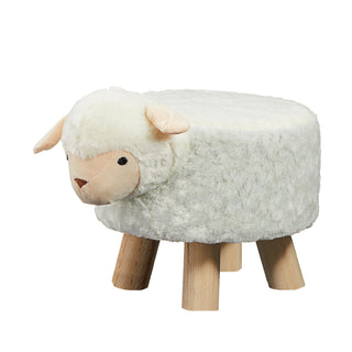 Kinderhocker Sitzhocker H 30 cm Tiermotiv Auswahl Hocker Plüschsitz