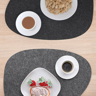 Platzmatte "Apart" 12er Set  Tischset aus Filz 36 x 44 cm Farbwahl