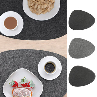 Platzmatte "Apart" 12er Set  Tischset aus Filz 36 x 44 cm Farbwahl