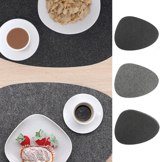 Platzmatte "Apart" 12er Set  Tischset aus Filz 36 x 44 cm Farbwahl