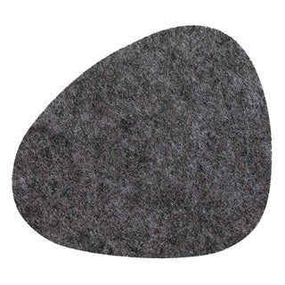 12x Filzuntersetzer "Apart"  Glasuntersetzer Glas Getränke Tischuntersetzer 2fach sortiert grau/anthrazit