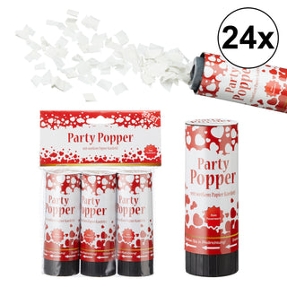 24er Set Party-Popper Love 10cm im 3er Set