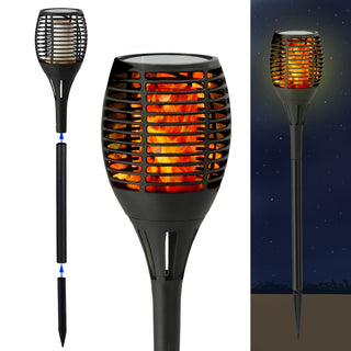 1x/4x/15x XXL LED Solar Fackel 75 cm - Garten - Leuchte