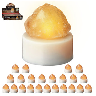 6 / 24er Set LED Teelicht Himalaya ca. H5 cm