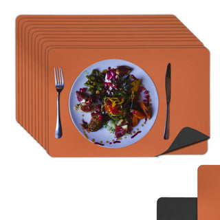 Platzmatte "Change" 12er Set Tischset aus PVC zum Wenden 45 x 30 cm Farbwahl