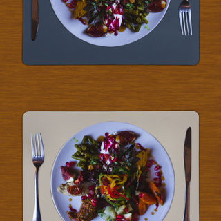 Platzmatte "Change" 12er Set Tischset aus PVC zum Wenden 45 x 30 cm Farbwahl