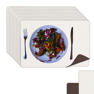 Platzmatte "Change" 12er Set Tischset aus PVC zum Wenden 45 x 30 cm Farbwahl