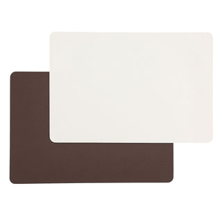 Platzmatte "Change" 12er Set Tischset aus PVC zum Wenden 45 x 30 cm Farbwahl