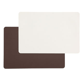 Platzmatte "Change" 12er Set Tischset aus PVC zum Wenden 45 x 30 cm Farbwahl