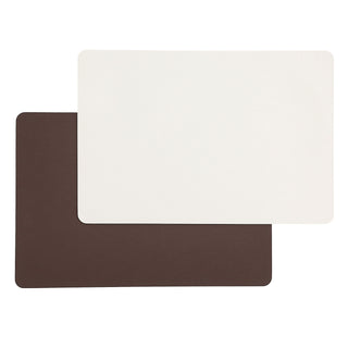 Platzmatte "Change" 12er Set Tischset aus PVC zum Wenden 45 x 30 cm Farbwahl