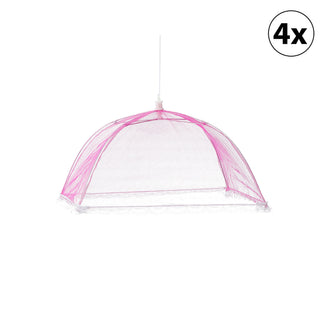 4er Set Speisehaube 36 cm Farbwahl - Garten - Schutz - Outdoor