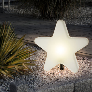 Sternlampe XXL Outdoor mit Steckfuß 75cm Stern Leuchte Lampe Erdspieß Indoor Outdoor Gartenleuchte