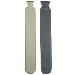 Schlauchwärmflasche 73cm Wärmflasche Bettflasche Thermophor Füllmenge 2 Liter Schulter Nacken