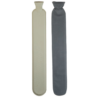 Schlauchwärmflasche 73cm Wärmflasche Bettflasche Thermophor Füllmenge 2 Liter Schulter Nacken