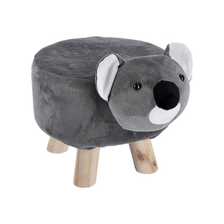 Kinderhocker Sitzhocker H 30 cm Tiermotiv Auswahl Hocker Plüschsitz