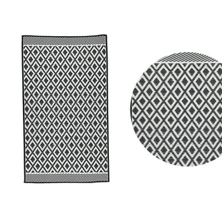 Teppich Outdoor Gr: 90x150cm/120x180cm Bodenmatte Außenbereich Garten Farb/Musterwahl