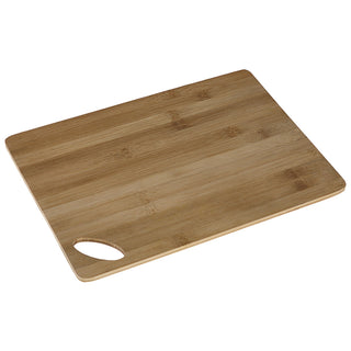 Bambus Schneidebrett 29x20cm/35x25cm geölt Brett mit Griffloch Holzbrett Küche