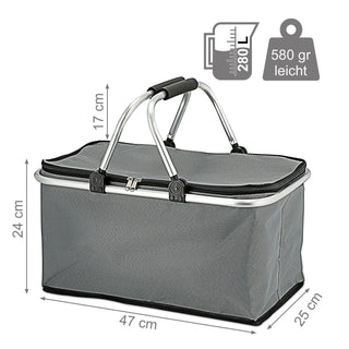 Einkaufskorb FrozenBAG (Kühlfunktion) / FoldingBAG faltbar Farbwahl