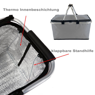 Einkaufskorb FrozenBAG (Kühlfunktion) / FoldingBAG faltbar Farbwahl