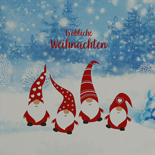 Boxenset 6tlg "Frohe Weihnachten" rot Weihnachtsgeschenke Geschenkboxen Weihnachtsmann Schachteln Boxen Verpackung