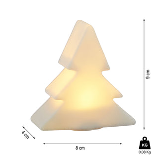 LED Weihnachtsbeleuchtung im 3er Set in 3 Varianten inkl. 3x Knopfzellen Weihnachtsdeko