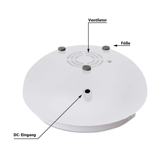 Aroma Diffusor mit Beleuchtung weiß Wellness Luftbefeuchtung Aromatherapie