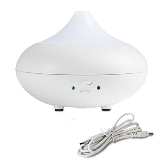 Aroma Diffusor mit Beleuchtung weiß Wellness Luftbefeuchtung Aromatherapie