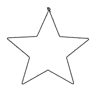 LED Stern weiß/schwarz 30/40 LEDs Outdoor Ø30/Ø40cm Batteriebetrieben zum Aufhängen Weihnachtsstern Leuchtstern Gartendekoration