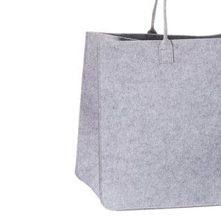 Filztasche mit Henkel Einkaufstasche Shopper Tasche Filzkorb Aufbewahrungstasche