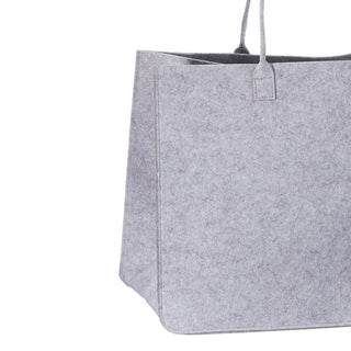 Filztasche mit Henkel Einkaufstasche Shopper Tasche Filzkorb Aufbewahrungstasche