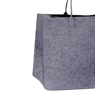 Filztasche mit Henkel Einkaufstasche Shopper Tasche Filzkorb Aufbewahrungstasche